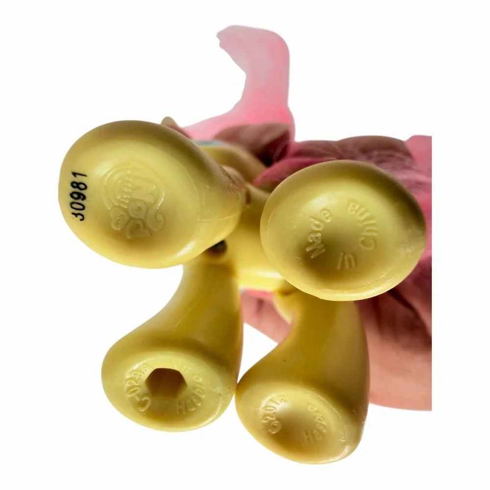 My Little‎ Pony G4 Fluttershy Crystal Motion 2012 Yellow Pink Hair Sparkle Wings